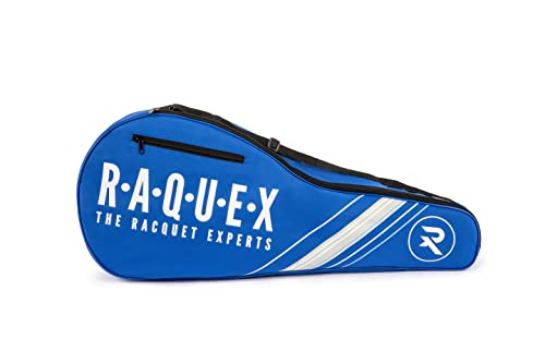 Raquex Tennis Racket Bag, Blue or Black, Tennis Racket Cover Bag
