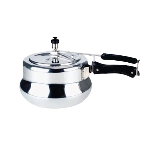 Image of Induction Base 2ltr Pressure Cooker | inner lid | Aluminium Pressure Cooker