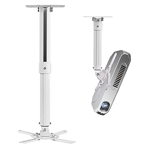 suptek Projector Ceiling Mount with Adjustable Features Cover