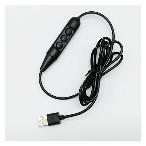 Variateur USB 5V à 3 boutons avec câble d'extension blanc pour ruban LED DIY - 4