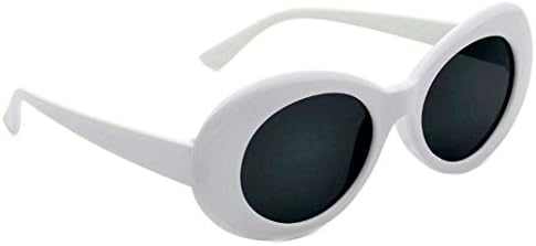 WebDeals - Oval Round Retro Sunglasses Color Tint or Smoke Lenses…