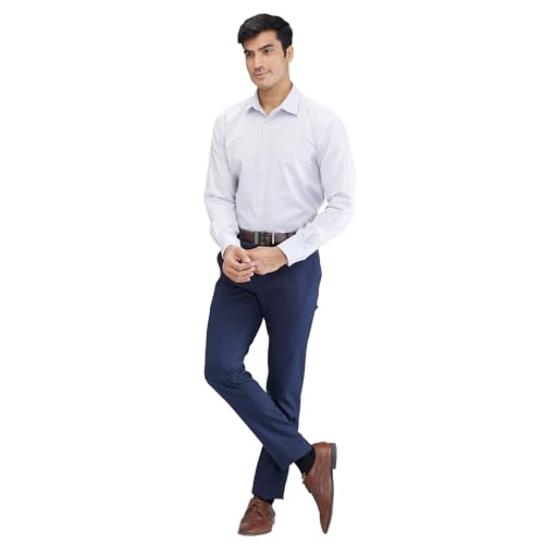 History Check Pattern Raymond Men's Slim Fit Checks Pattern Poly Viscose Blend Flat Front ...