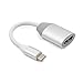 Produktbild CatcherMy USB-C-zu-HDMI-Konverter, tragbarer Typ-C-zu-Buchse-Adapter HD-Geräteadapter Auflösung 4K 30 Hz für MacBook Huawei P20 / P20 Pro/Mate 10 / Mate 10 Pro/Samsung Galaxy S9 / S9 / S8 / S8 /