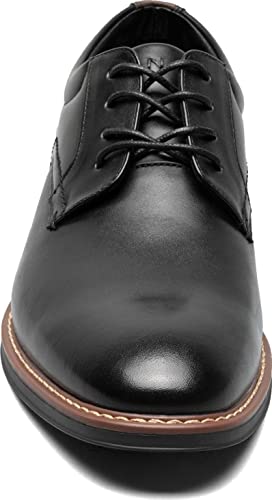 Nunn Bush Men's Centro Flex Plain Toe Oxford Dress Casual Leather Comfortable Lace Up2
