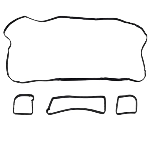 Image of HiSport VS50639R1 Valve Cover Gasket Set for 2.0L 2.3L 2.5L | Compatible with Ford Escape Focus Fusion Ranger Transit Connect Lincoln MKZ Mazda 3 Sport 5 6 B2300 MX-5 Mercury 2003-2020