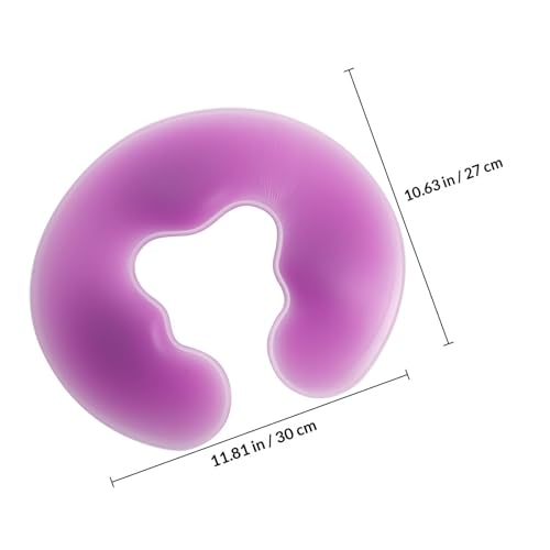 Coussin de visage en silicone de U réutilisable oreiller de massage - 2