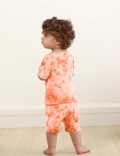 Image of Jimonda Boys Girls Bamboo Rayon Pajamas Set Kids Sleepwear