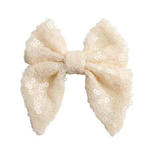 Barrettes à nœuds de cheveux marin paillettes de haute finition pour bandeaux délicats
