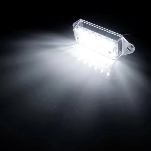 Luz LED de matrícula para Mitsubishi Lancer EVO viajes nocturnos sin error 5