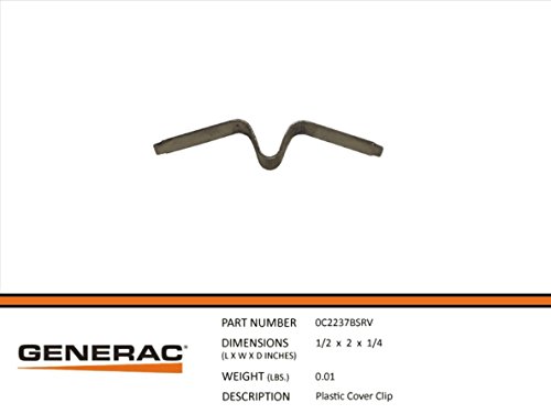 Generac - 0C2237 Plastic Cover Clip