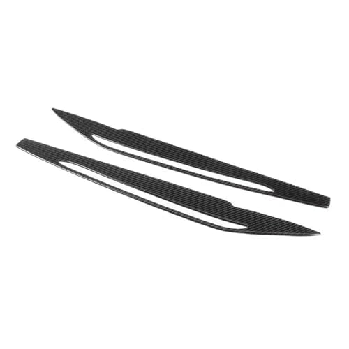 Paupières à sourcils de phare X5 F15 X6 F16 2014-2018 déco carbone 2pc