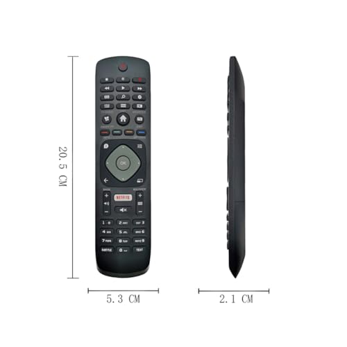 Ersatz Fernbedienung Philips Fernseher kompatibel mit Fernbedienung Philips für TV