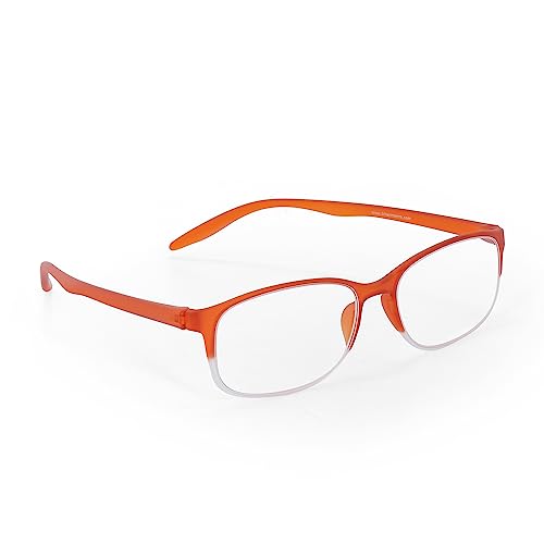 Image of DR.HARMANN'S READING GLASSES FITTED WITH BLUE BLOCK LENS (Model: Library 8 Computer Readers with Blue Light Blocking and Blue Rays filter)