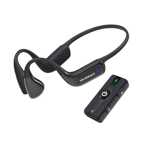 集音器 骨伝導 防水 イヤホン 軽量 ワイヤレス USB充電式 4段階音量調節