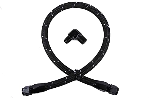 JEGS Fuel Line 111817-06AN Carburetor to Mechanical Pump