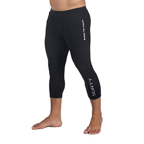 Calça Legging ¾ Surty Velocity Masculina (Preto, G)