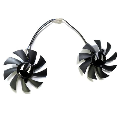 BDAKQJV Scheda Grafica Ventola di Raffreddamento for Scheda Video GPU GTX 1660 1660Ti GA92S2U 4PIN GA92A2H GTX 1660 Fai da Te 85MM RTX 2060 2070 Super Mini(Fan)