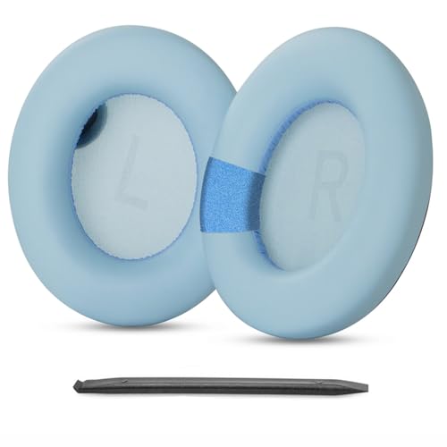 Coussinets Soundcore Space One Anker bleu pour écouter votre musique en voyage