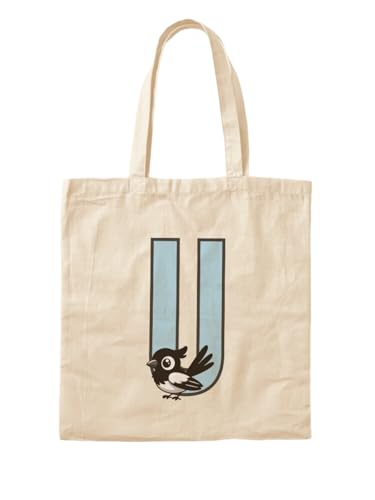 Sac fourre-tout Lettre U cadeau personnalisé alphabet espagnol