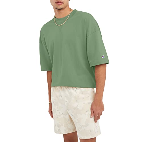 Champion-Mens-T-Shirt-Relaxed-Fit-T-Shirt-for-Men-Midweight-Cotton-T-Shirt-100-Cotton