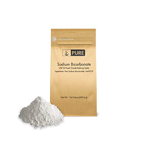 Sodium Bicarbonate (Baking Soda) (1 lb.), Environmentally-Friendly Packaging, Pure, Food & USP Grade