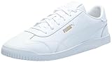 PUMA Tenis Club 5v5 para hombre, Puma White-puma White-puma Gold, 45 EU