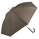 Wpc. 日傘 SiNCA LONG 60 ブラウン《遮光率100%・UVカット率99.9%・UPF50+・晴雨兼用》長傘 60cm レディース メンズ シンプル 無地 大人 ベーシック 上品 耐風15m/s おしゃれ シック SI01-912-101