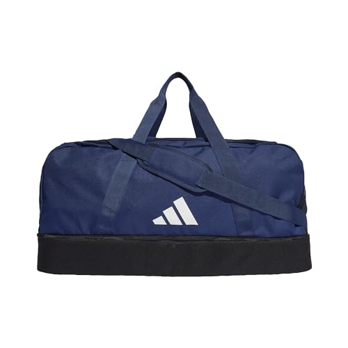adidas Bolsa masculina Tiro Team, Team azul-marinho 2/preto/branco, 1x1x1, Esportes