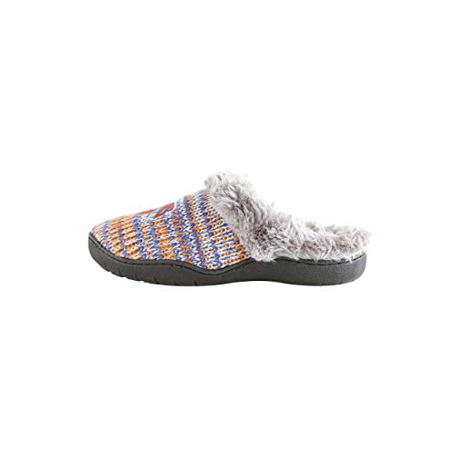 Image of FOCO Womens NHL Team Logo Peak Slide Slippers