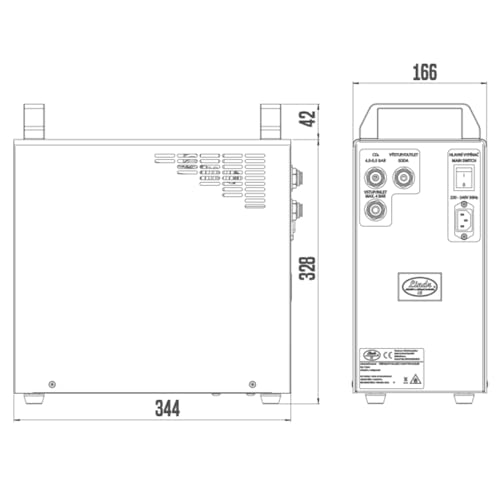 BieTal® Tafelwassergerät Wassersprudler Sprudelwasseranlage mit Zapfstelle und Zubehör - Wasserhahn ohne Wasserfilter