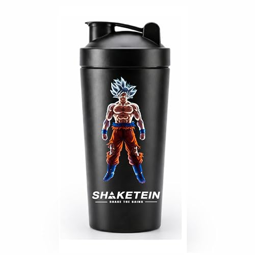 Image of Stainless Steel Gym Shaker Bottle 750ml | Leak Proof Protein Mixer Shaker | BPA Free | Metal Sports Water Bottle for Gym, Workout & Fitness