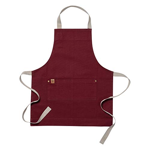Ayesha Curry Chef & Hostess Kid Apron | Canvas - Oxblood | Perfect