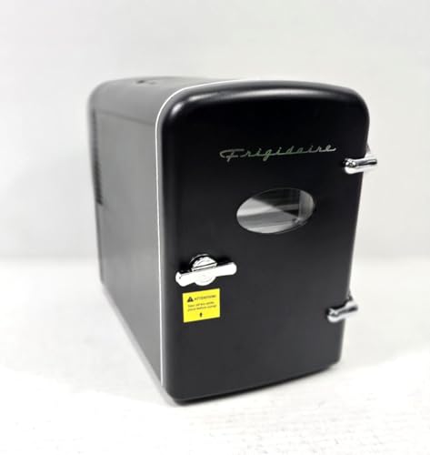 Frigidaire Retro 9-Can capacity Portable Mini Fridge EFMIS197-BLACK