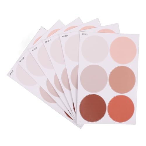 Vinilos decorativos redondos Uonlytech 6 pcs miniatura 1