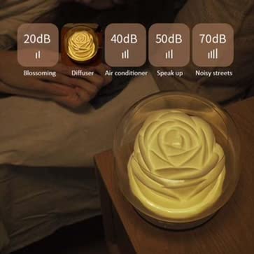 Rose Flower Aroma Rgb Diffuser, Best Gift For Loved Ones #TOP3