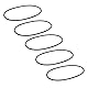 5 Stück Runde Gummi-Motorriemen, Industrielle Mechanische Ausrüstung, Getriebeteile, 5 Mm Durchmesser (5405-0005-0494)