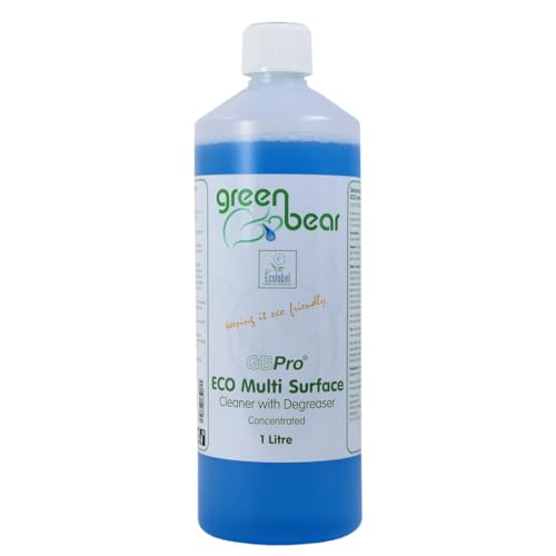 GBPro Eco Friendly Multi surface cleaner + degreaser(concentrated) 1 litre - Ecolabel Accredited Ingredients