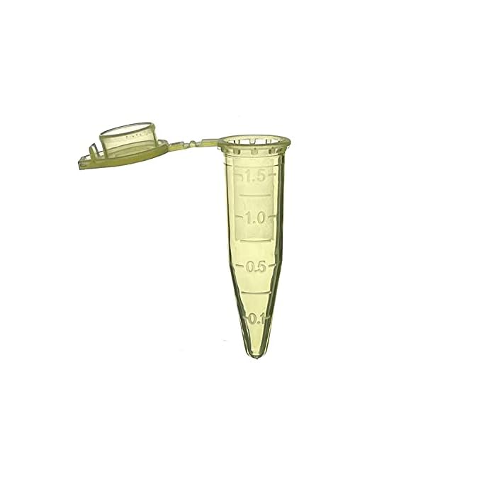 Buy MUHWA 500 PCS Polypropylene Graduated Microcentrifuge Tubes with