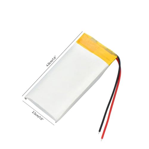 Batería recargable 602540 de 600 mAh para rendimiento continuo 2