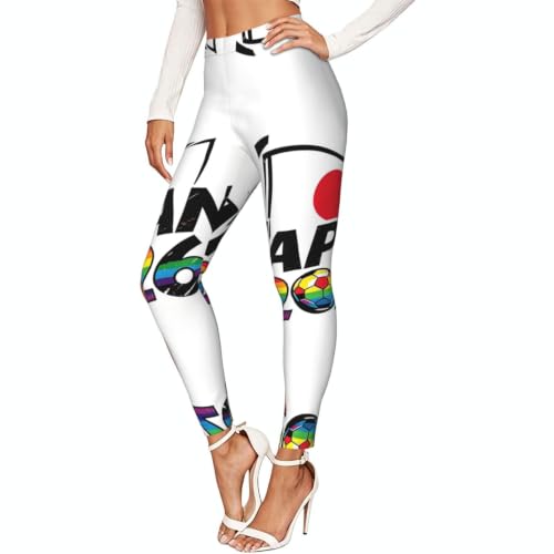Leggings elásticos japoneses y pantalones elásticos estampados para entrenamiento