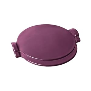 Emile Henry Made In France Flame Individual Pizza Stone 10″ Set of 2, Figue