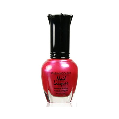1 Kleancolor Nail Polish Lacquer #62 Fusion Pink Manicure + Free Earring Gift