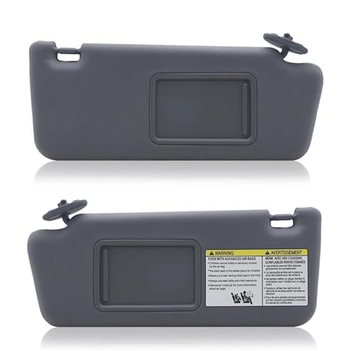 Kit pare-soleil cassé Toyota Tacoma 2005-2014 solution de remplacement gauche droite gris