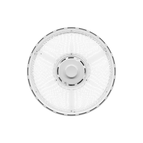 Lithonia Lighting Compact Pro Round LED High Bay Light, Ceiling Lighting Fixture, Adjustable 21000/24000/27000 Lumens, Selectable 4000K/5000K, UVOLT 120–347V, White (CPRB ALO14 UVOLT SWW9 80CRI DWH) by Lithonia Lighting - Image 6