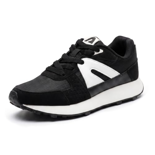Image of Boldfit Ryder Sneakers for Man Premium PU Upper, Breathable Lightweight Mens Casual Shoes Anti-Slip TPR Sole Walking, Office, Gym Shoes & Everyday Wear Footwear