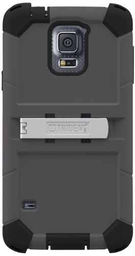 Trident Kraken AMS Series Case for Samsung Galaxy S5 - Retail Packaging - Grey