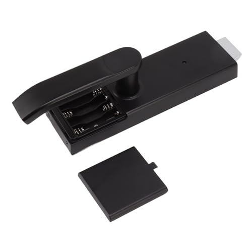 Cerradura Inteligente de aleación de aluminio en negro mate 5