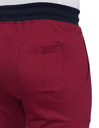 Image of Amazon Brand - Symbol Men's Cotton Rich Strechable Knit Terry Track Pants - Regular Fit