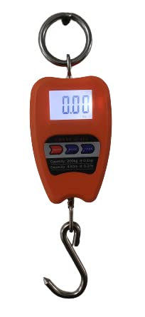 APNA KANHA Digital Mini Hanging Crane Scale Capacity 200kg Weighing Scale (Orange)