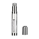 MMLC 2Pcs 12ml Parfüm Rasierwasser Zerstäuber Leere Sprüher Flasche Pumpe Reise Wiederbefüllbare Sprühdose (silver)